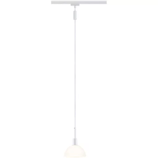 Paulmann Sarrasani Függőlámpa URail E14 Fehér, Opál