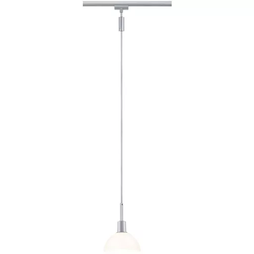 Paulmann Sarrasani Függőlámpa URail E14 Króm (matt), Opál