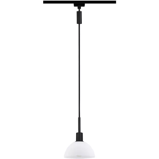 Paulmann Sarrasani Függőlámpa URail E14 Fekete (matt), Opál