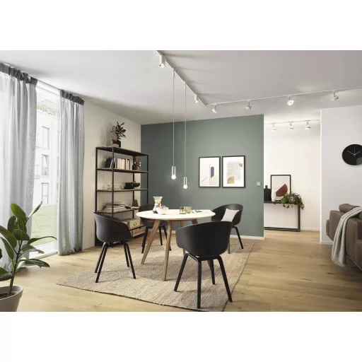 Paulmann Spot Tube Mennyezeti fényszóró URail GU10 Fehér, Króm (matt)