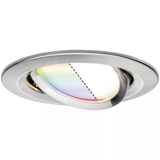 Paulmann 92964 LED-es beépíthető lámpa LED 5.2 W Vas (matt)