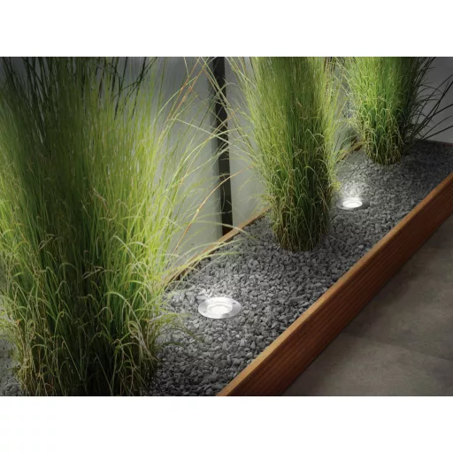 Paulmann Boden Einbauleuchten Starterset RGBW 94275 Világításrendszer, Plug & Shine ZigBee LED 3.6 W Melegfehér Ezüst