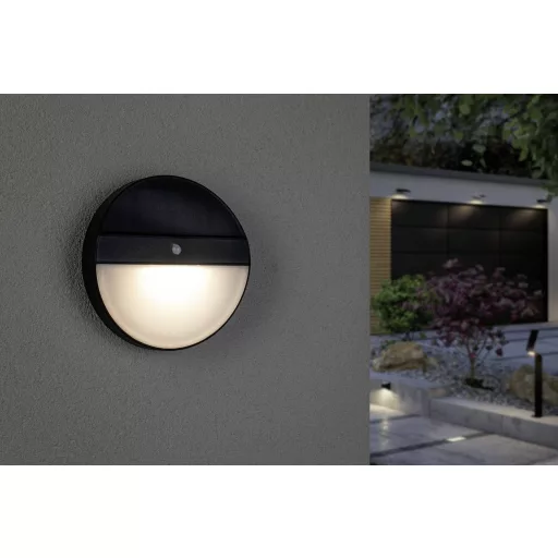 Paulmann 94264 Eloise Napelemes fali lámpa EEK: G (A - G) 1 W Melegfehér Antracit