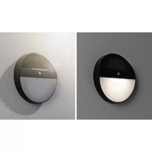 Paulmann 94264 Eloise Napelemes fali lámpa EEK: G (A - G) 1 W Melegfehér Antracit