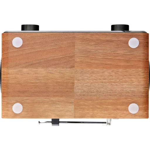 Albrecht DR 865 Asztali rádió DAB+, URH AUX Akadálymentes, Táviránytóval, Billentyűzár, Ébresztő funkció Fa (sötét)