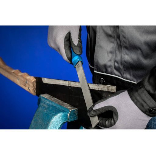 PFERD TOOLS 11271258 Marófűrészreszelő, kerek élek, lapos vágás 2, ergonomikus reszelőnyéllel, univerzális élezéshez Hossz 250 mm 1 db