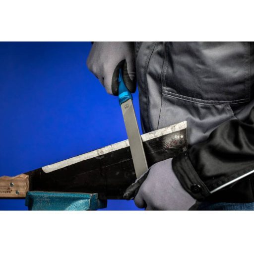 PFERD TOOLS 11271258 Marófűrészreszelő, kerek élek, lapos vágás 2, ergonomikus reszelőnyéllel, univerzális élezéshez Hossz 250 mm 1 db