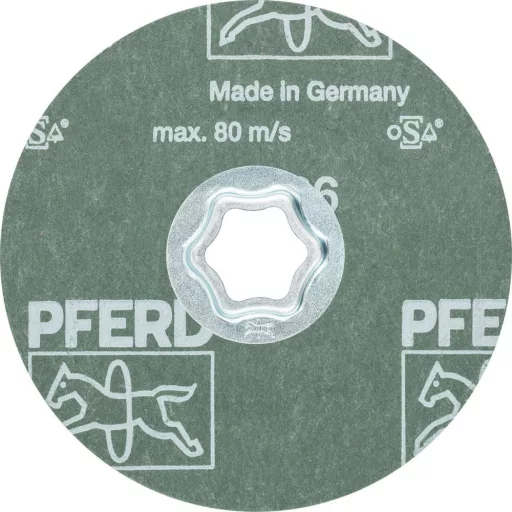 PFERD TOOLS 64190003 COMBICLICK korundszálas tárcsa Ø 115 mm A 36 univerzális alkalmazásokhoz Ø 115 mm