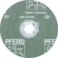  PFERD TOOLS 64190106 COMBICLICK korundszálas tárcsa Ø 125 mm A 60 univerzális alkalmazásokhoz Ø 125 mm