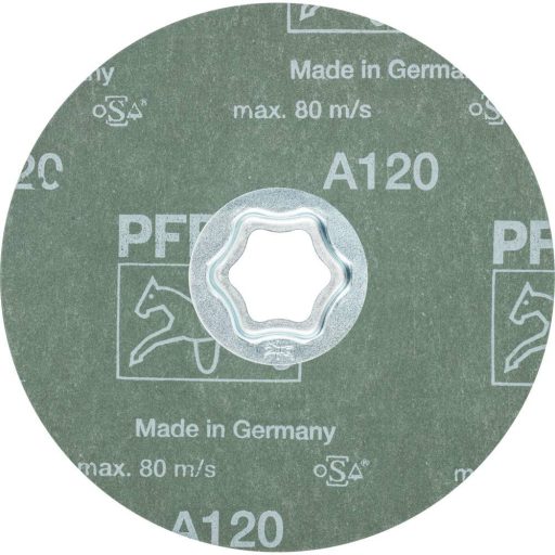 PFERD TOOLS 64190112 COMBICLICK korundszálas tárcsa Ø 125 mm A 120 univerzális alkalmazásokhoz Ø 125 mm