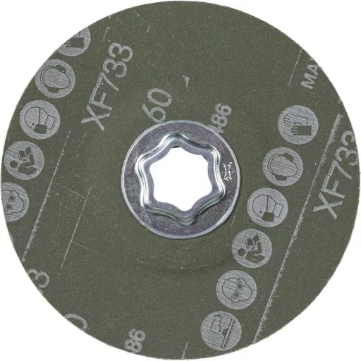 PFERD TOOLS 64194106 COMBICLICK kerámia szemcsés korong Ø 125 mm CO-ALU 60 lágy színesfémekhez Ø 125 mm