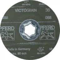   PFERD TOOLS 64111636 COMBICLICK szálkorong Ø 115 mm VICTOGRAIN 36 Maximális teljesítmény acélon Ø 115 mm