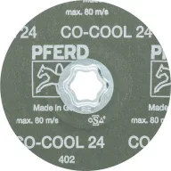   PFERD TOOLS 64193102 COMBICLICK kerámia szemcsés korong Ø 125 mm CO-COOL 24 rozsdamentes acélhoz Ø 125 mm
