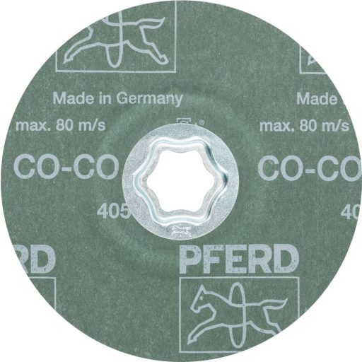 PFERD TOOLS 64193106 COMBICLICK kerámia szemcsés korong Ø 125 mm CO-COOL 60 rozsdamentes acélhoz Ø 125 mm