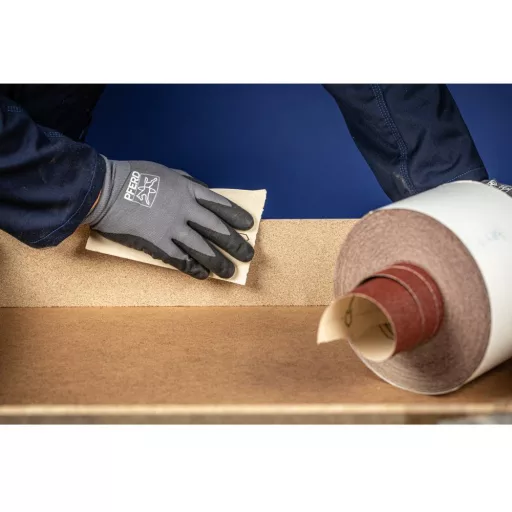 PFERD TOOLS SBR-P 115 A 60 45016536 Csiszolópapír tekercs Szemcsézet 60 (H x Sz) 25 m x 115 mm 1 db