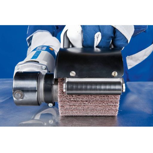 PFERD TOOLS 44641112 POLINOX gyapjúcsiszoló henger PNZ Ø 100 x 100 mm-es kivágás 19 mm A 120 / F finomcsiszoláshoz és simításhoz 100 mm 1 db