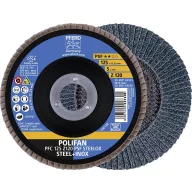   PFERD TOOLS 67769125 PFC 125 Z 120 PSF STEELOX Felületcsiszoló korong Ø 125 mm Szemcsézet 120 10 db