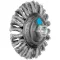 PFERD TOOLS COMBITWIST kúpos kefe csomózott KBG Ø 115 x 15 mm M14 rozsdamentes acélhuzal Ø 0,35 sarokcsiszolóhoz POS KBG 11515/M14 CT INOX 0,35 43315013 1 db