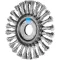 PFERD TOOLS Körkefe csomózott RBG Ø 125 x 12 x 22,2 mm rozsdamentes acélhuzal Ø 0,50 sarokcsiszolóhoz POS RBG 12512/22,2 INOX 0,50 43303008 1 db