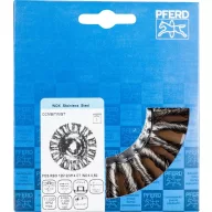   PFERD TOOLS COMBITWIST körkefe csomózott RBG Ø 125 x 12 mm M14 rozsdamentes acélhuzal Ø 0,35 sarokcsiszolóhoz POS RBG 12512/M14 CT INOX 0,35 43303053 1 db