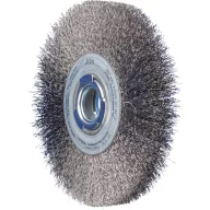   PFERD TOOLS POS körkefe széles, kötetlen, RBU Ø 200 x 25 mm, változtatható furatú, acélhuzal Ø 0,30 padlódarálóhoz 1 POS RBU 20025/AK32-2 ST 0,30 43701259 1 db