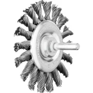   PFERD TOOLS POS körkefe csomózott RBG Ø 76 x 6 mm tengely Ø 6 mm acélhuzal Ø 0,50 POS RBG 7006/6 ST 0,50 43702003 10 db