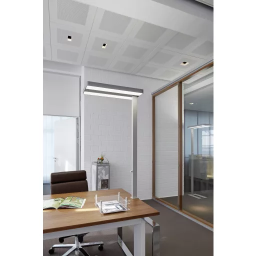 Maul MAULjuvis 8258795 LED-es felcsíptethető lámpa mozgásjelzővel D (A - G) 80 W Ezüst, Fehér