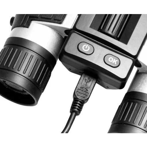 Technaxx Távcső digitális kamerával TX-142 12-szeres 25 mm Binokuláris Fekete/ezüst 4863