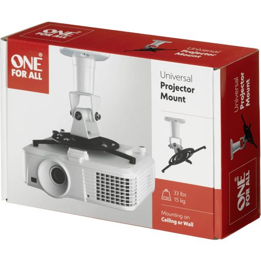 One For All WM 5320 Kivetítő mennyezeti tartó Mennyezeti tartó Fehér