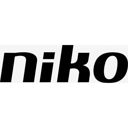 Niko 25457 Süllyeszett Mozgásérzékelő 360 ° Relé IP20