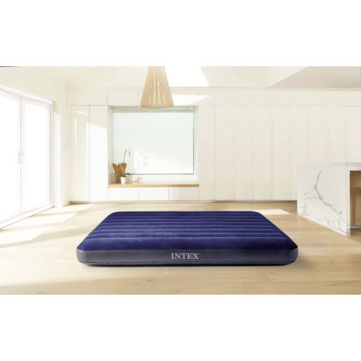 Intex 64758 DuraBeam Classic Felfújható ágy (H x Sz x Ma) 191 x 137 x 25 cm Kék
