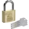 Basi BM5091-0050-0040 Függő lakat Egyidőben záródó Kulcsos zár