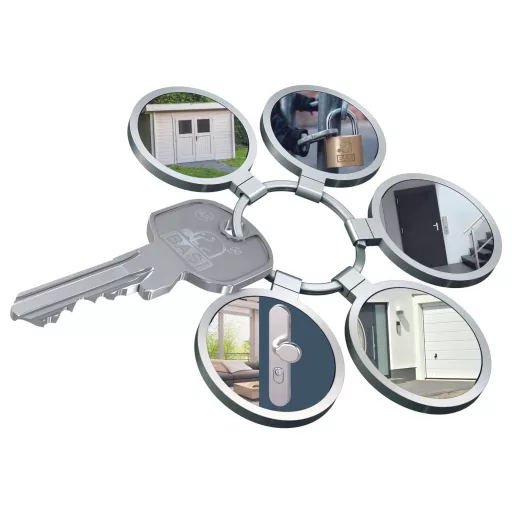 Basi 5091-0050-0034 Függő lakat Egyidőben záródó Profilhengeres lakat