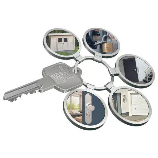 Basi V5091-0050-0010 Függő lakat Egyidőben záródó Profilhengeres lakat