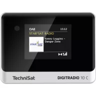  TechniSat DIGITRADIO 10 C Asztali rádió DAB+, URH Bluetooth® Táviránytóval, Ébresztő funkció Fekete/ezüst