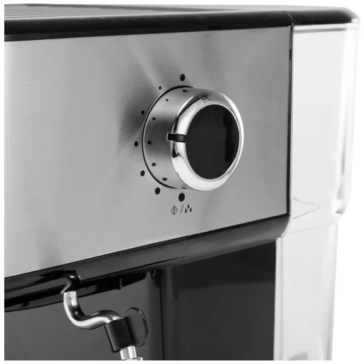 Princess 01.249412.01.001 Kapszulás kávéfőző Nemesacél, Fekete Nespresso