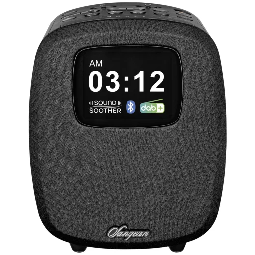 Sangean DCR-83 Asztali rádió DAB+, URH AUX, Bluetooth®, USB Akkutöltő funkció, Ébresztő funkció Fekete