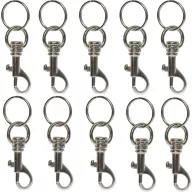   Basi Kulcstartó karabiner 8120-9200 4026434003956 Ezüst 10 db