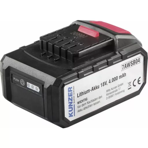 Kunzer 7AWSB04 Szerszám akku 18 V 4000 mAh Lítiumion
