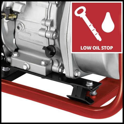 Einhell Benzin-Wasserpumpe GE-PW 46 Elhasznált víz szivattyú 23000 l/óra 26 m