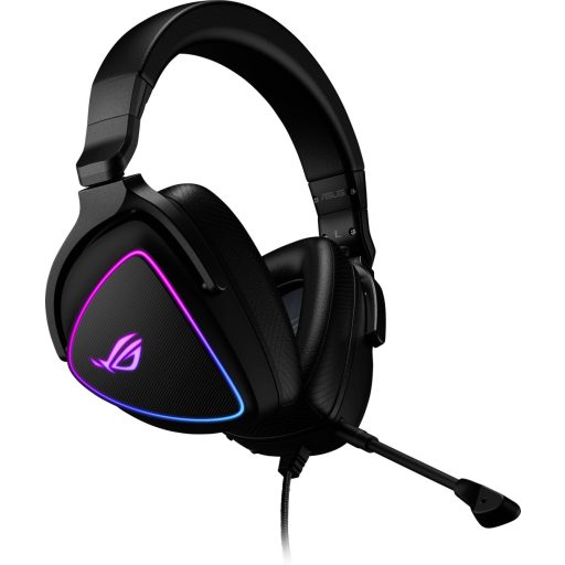 Asus ROG Delta S Over Ear headset Vezetékes Stereo Fekete mikrofon zajelnyomás Gamer