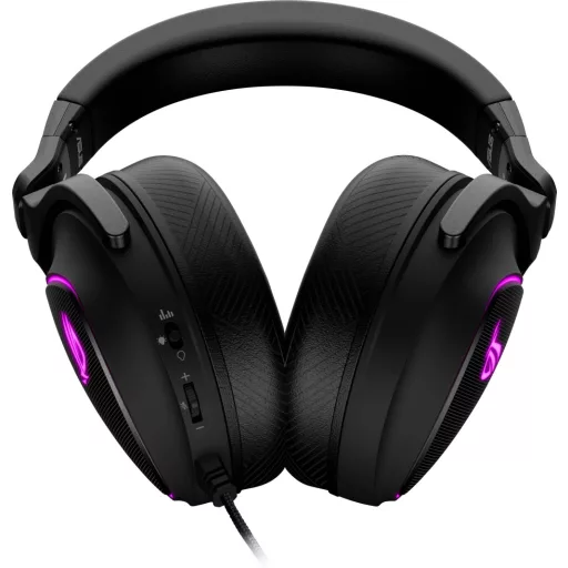 Asus ROG Delta S Over Ear headset Vezetékes Stereo Fekete mikrofon zajelnyomás Gamer