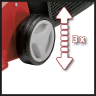   Einhell GC-EM 1032 Elektromos Fűnyíró 1000 W Vágási szélesség (max.) 32 cm