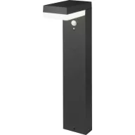   Napelemes kültéri állólámpa mozgásérzékelővel 6 W, fekete, Sygonix SY-4715528