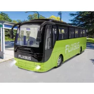   Carson Modellsport 907342 FlixBus RC modellautó Elektro Busz Akkuval, töltőkészülékkel és adóakkukkal