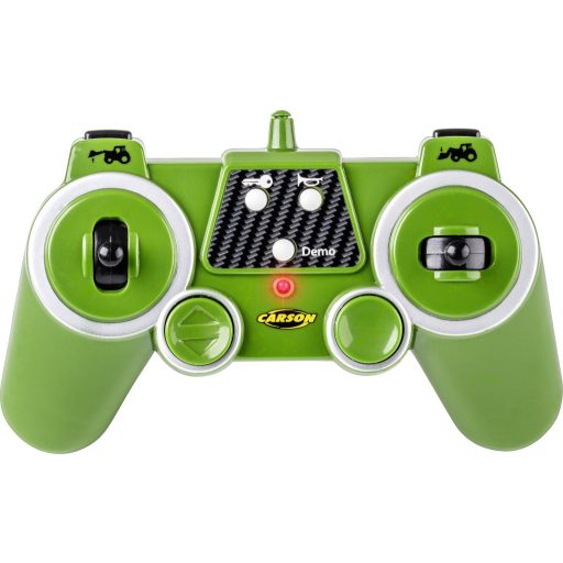 Carson Modellsport 907347 RC Traktor mit Frontlader 1:16 RC funkció modell Elektro Mezőgazdasági jármű Akkuval, töltőkészülékkel és adóakkukkal