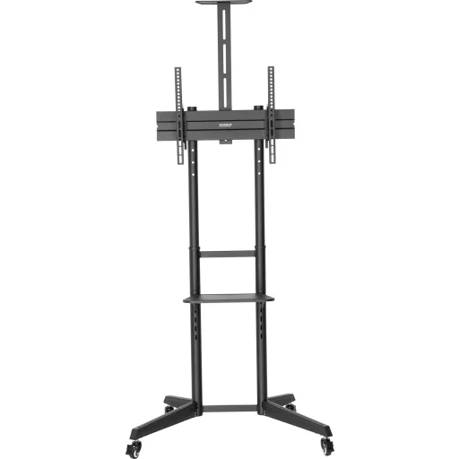 SpeaKa Professional TV kocsi Állítható magasságú 94,0 cm (37) - 177,8 cm (70) Padlóállvány, Dönthető