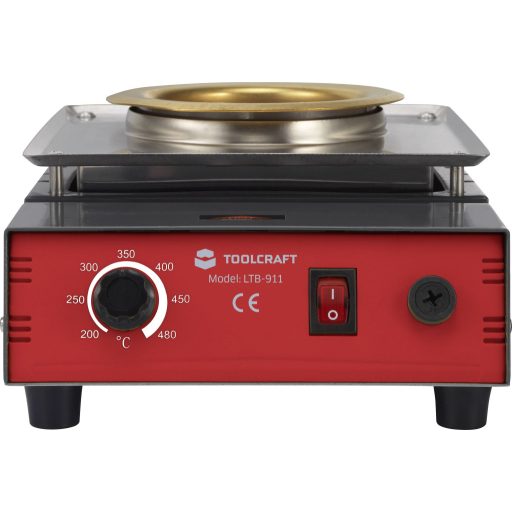 TOOLCRAFT LTB-911A Forrasztókád 300 W 480 °C Forrasz mennyiség 1350 g