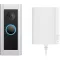 ring 8VRBPZ-0EU0 IP videó kaputelefon Video Doorbell Pro Plugin 2 WLAN Külső egység Nikkel (matt)