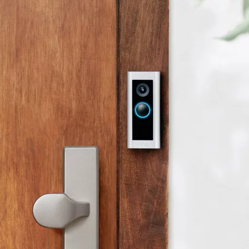 ring 8VRBPZ-0EU0 IP videó kaputelefon Video Doorbell Pro Plugin 2 WLAN Külső egység Nikkel (matt)
